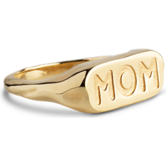 ENAMEL Copenhagen Ring - Mom Statement - Gold Colour