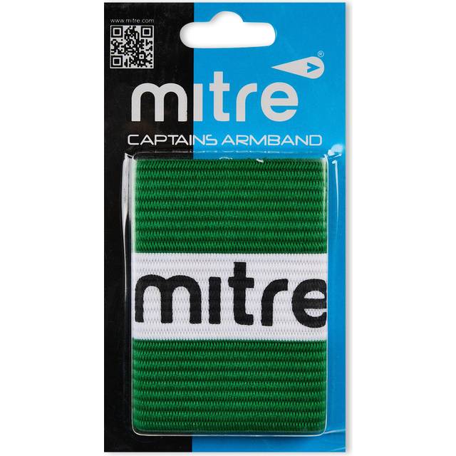 Mitre Captain's Armband - Green/White