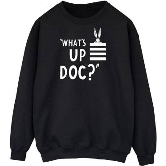 What´s Up Doc Bugs Bunny Stripe Sweatshirt - Navy - L
