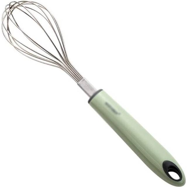 Stainless Steel Egg Beater Whisk Hand Mixer With Plastic Handle Kitchen Accessories Tools Whisks