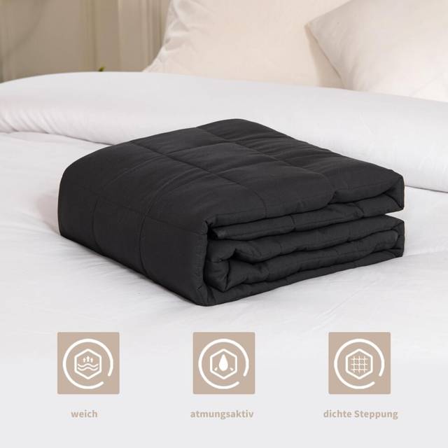 Stress Relief Sensory Calming Relaxing Gravity Blanket, 125cm x 180cm-6kg