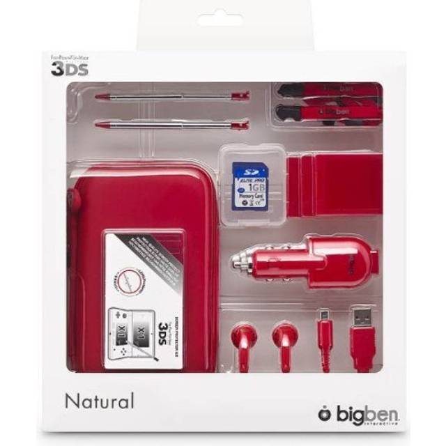 Bigben pack bag 1gb sd card game case hardcase for nintendo 3ds n3ds console