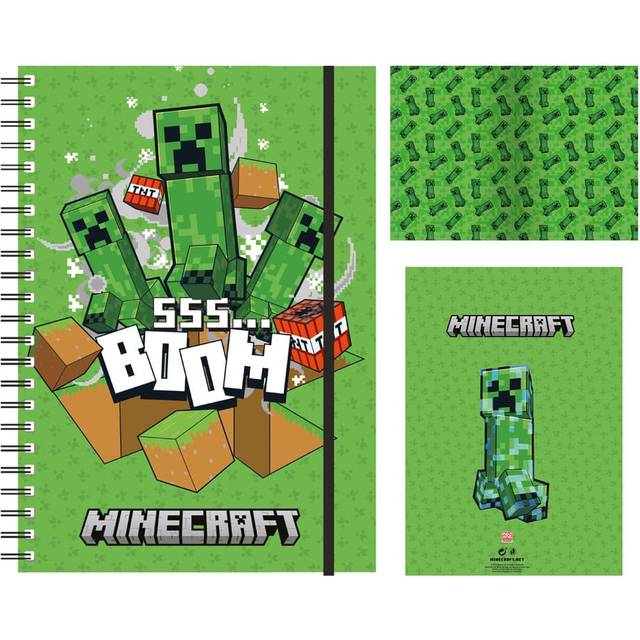 Minecraft Notebook - Blue