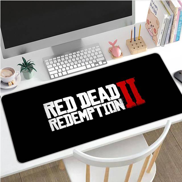 (a-A5 300x700x2mm) Red Dead Redemption 2 Gaming Keyboard Mouse Pad Pc Gamer Girl Desk Mat Xxl Anime Cute Mausepad Computer Accessories Mousepad