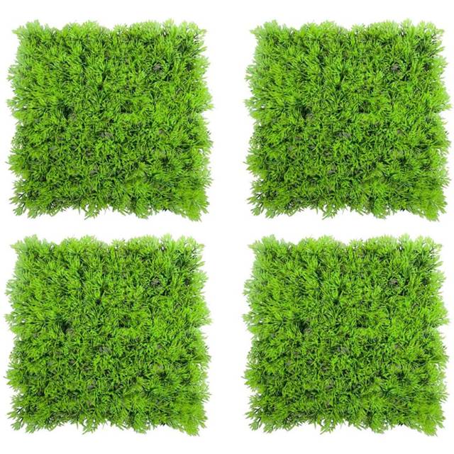 4X Artificial Water Aquatic Green Grass Plant Lawn Aquarium Landscape