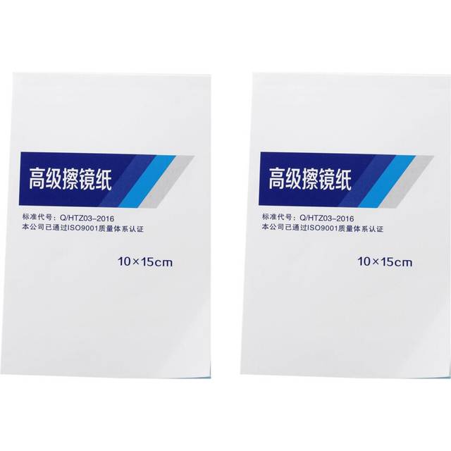 2X Camera Cleaning Paper Cleaner Lens Tissue 100 Sheets