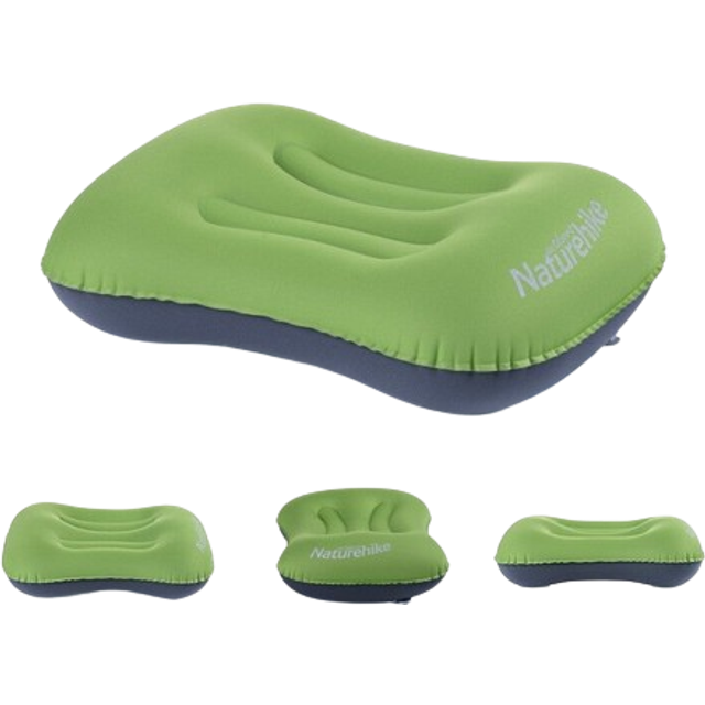 Naturehike Inflatable Outdoor Camping Travel Pillow Green Pillows