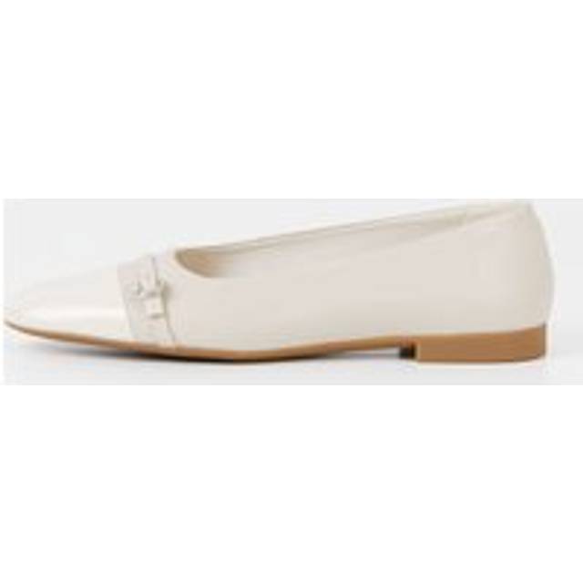 Vagabond Women's Sibel Leather Ballet Flats - UK 3 - White