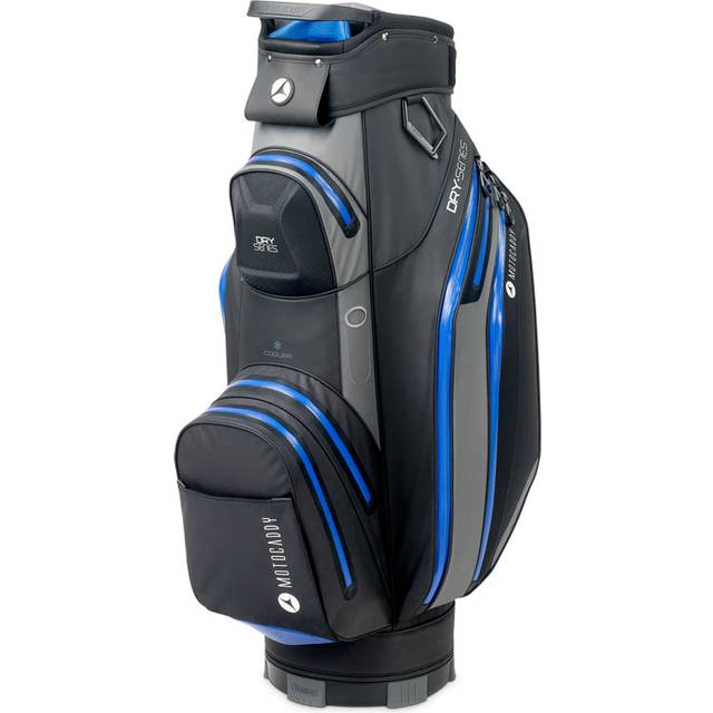 Motocaddy Dry Series Golfbag 2.0: Svart/Blå