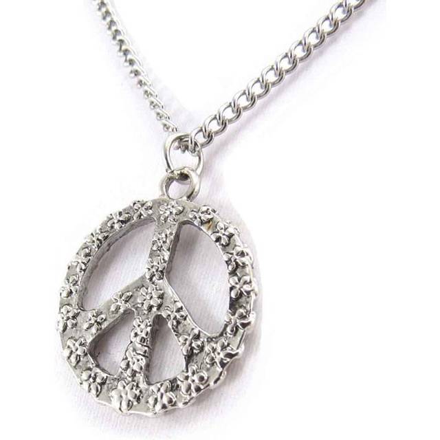 Les Trésors De Lily [J8067] - Designer Necklace 'Peace' silver silver