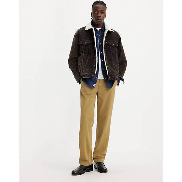 Levi's XX Chino Authentic Relaxed Pants - Men's - 29X32 - Beige / British Khaki Soft Garment Dye