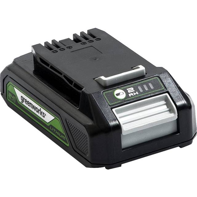 Greenworks 24v 2Ah Lithium-ion Rechargeable Battery, Black