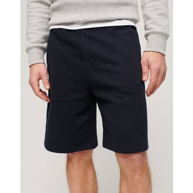 Superdry for man. M7110427A Essential logo knit shorts black (L), Casual, Cotton