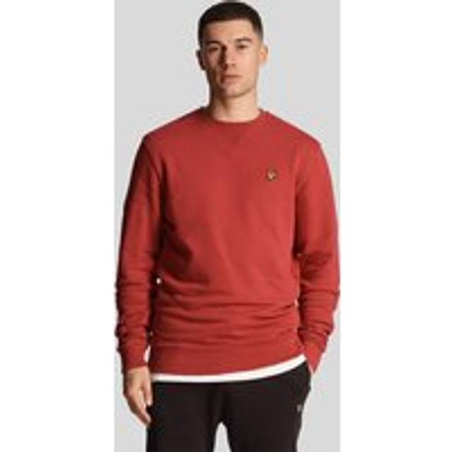 Lyle & Scott - Sweatshirt Crew Neck Sweatshirt - Röd