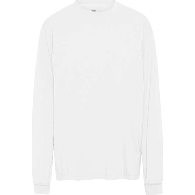 Long sleeve T-shirt Colorful Standard Organic oversized optical white - Blanc
