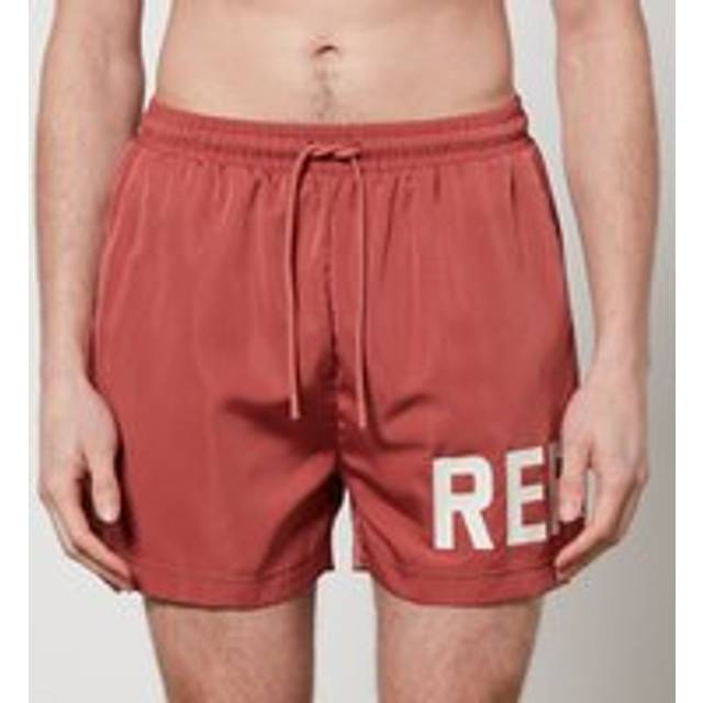 Represent Mens Sunrise Brand-print Regular-fit Swim Shorts M - SUNRISE