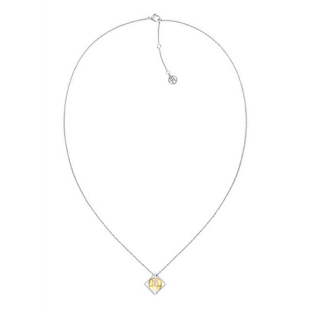 Stainless Steel Gold-Plated Orb Necklace