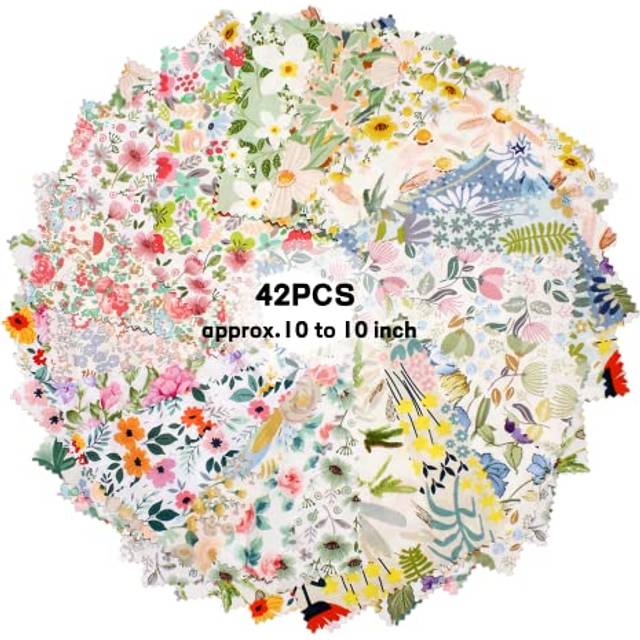 4210 Precut Fabric Quilt Squares Layer Cake Fabric Bundles for Quil