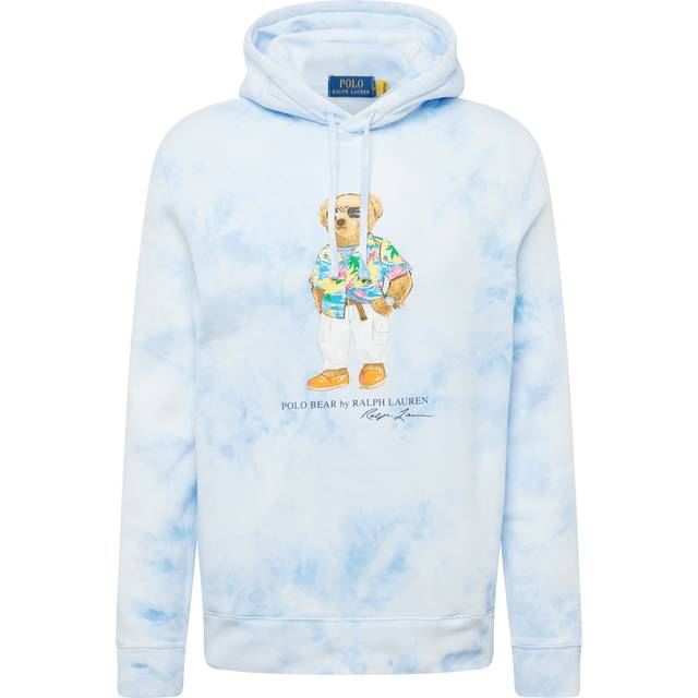 Polo Ralph Lauren Mens Riviera Bear-print Cotton-blend Hoody M - RIVIERA