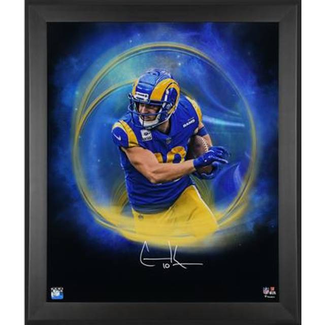 Cooper Kupp Los Angeles Rams Framed Autographed 20" x 24" In Focus Photograph