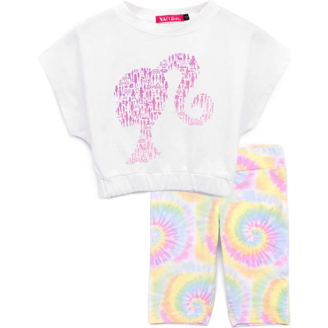 T-Shirt and Shorts Set - Multi - 7-8 Years