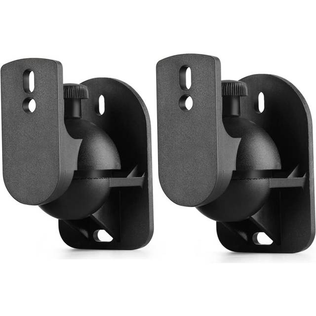 TNP Products Satellite Speaker Mount  Black  Fits 2 Speakers  11 lbs
