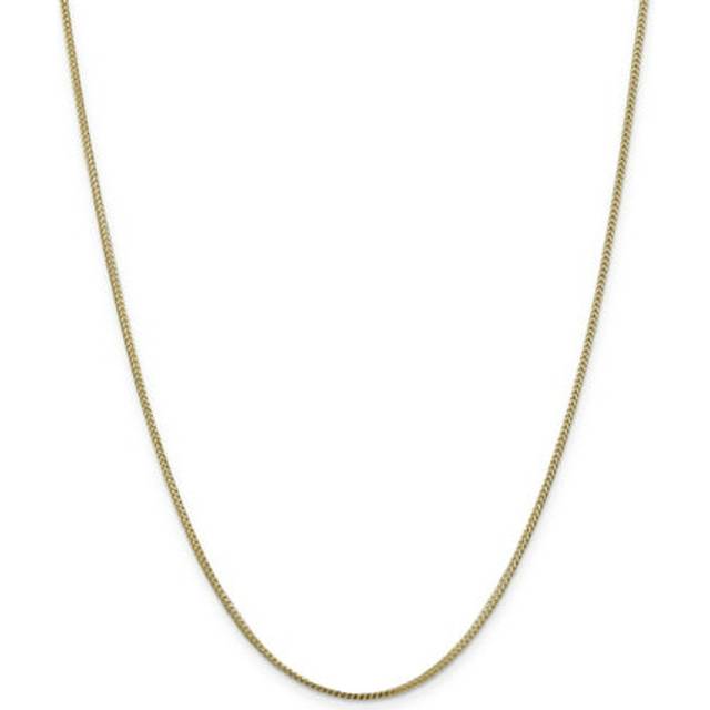 Quality Gold FRA035-8 14K Yellow Gold 1 mm Franco Chain 8 in. Bracelet