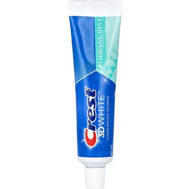 Crest, 3D White, Fluoride Anti-cavity Toothpaste, Vibrant Mint, 65 g (2.3 oz)