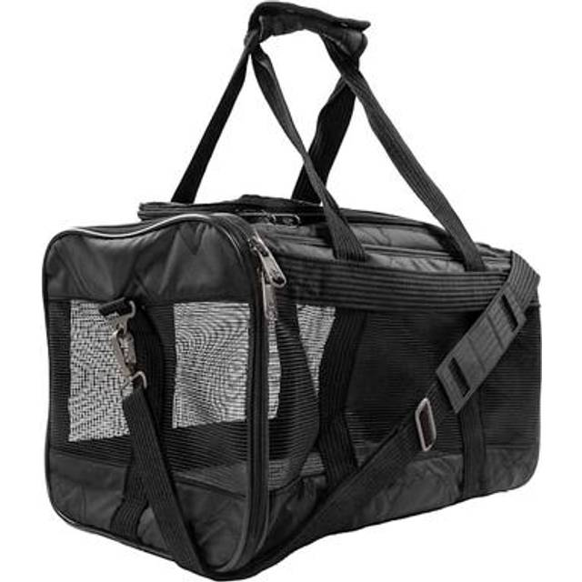 Sherpa Deluxe Pet Carrier Black Medium 43x28x26,5cm