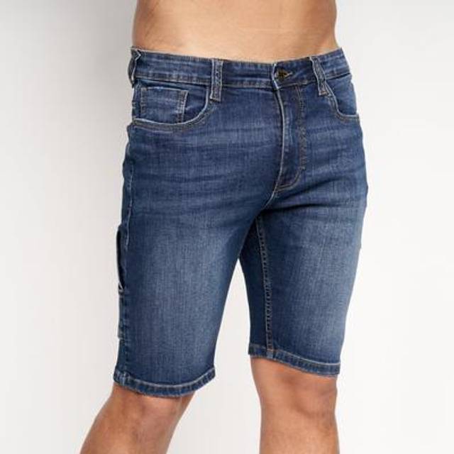Carpenter Denim Shorts Dark Wash - W34