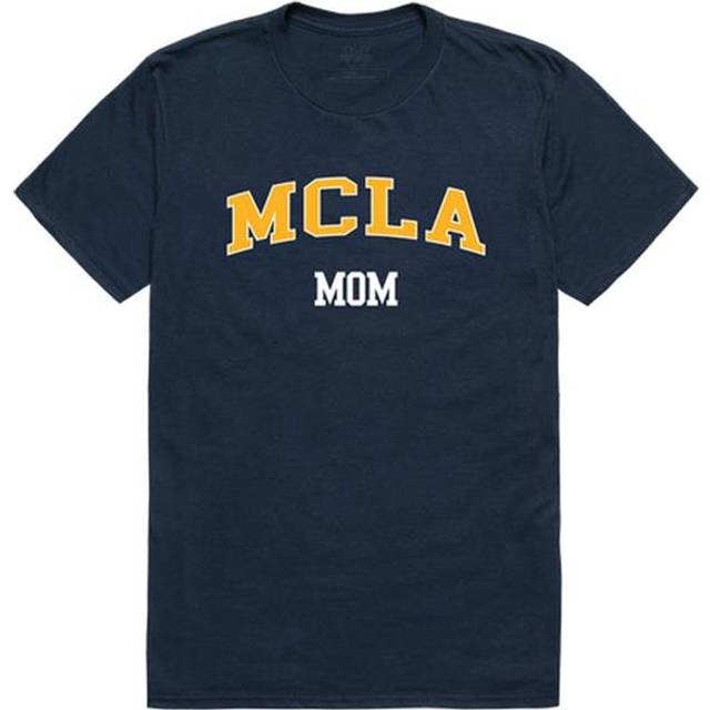 W Republic 549-539-NVY-05 Massachusetts College of Liberal Arts Trailblazers College Mom Short Sleeve T-Shirt, Navy - 2XL
