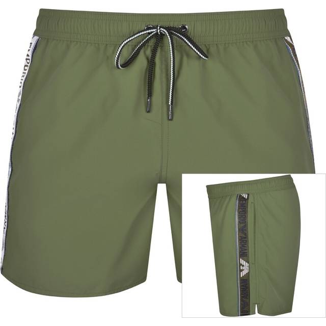 Green Polyester Swimwear - IT52 | XL - Bicolor