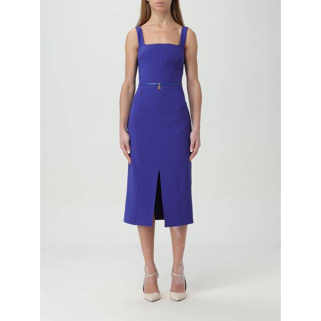 Dress ELISABETTA FRANCHI Woman color Indigo - 40