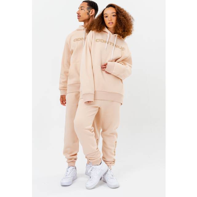 continu8 nude oversized hoodie