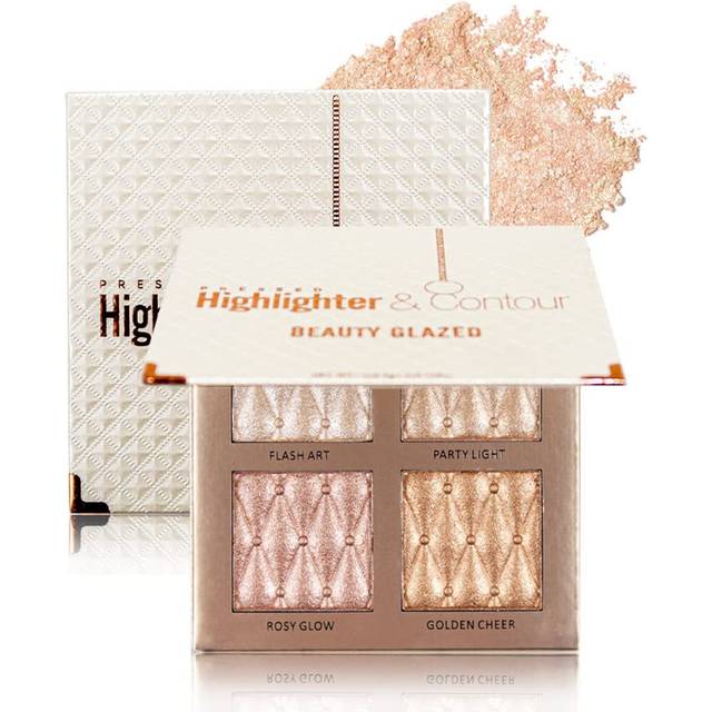 4color highlighter makeup palette shimmer bronze contour shadow illumination highlight eyeshadow palette eyeshadow cosmetic set