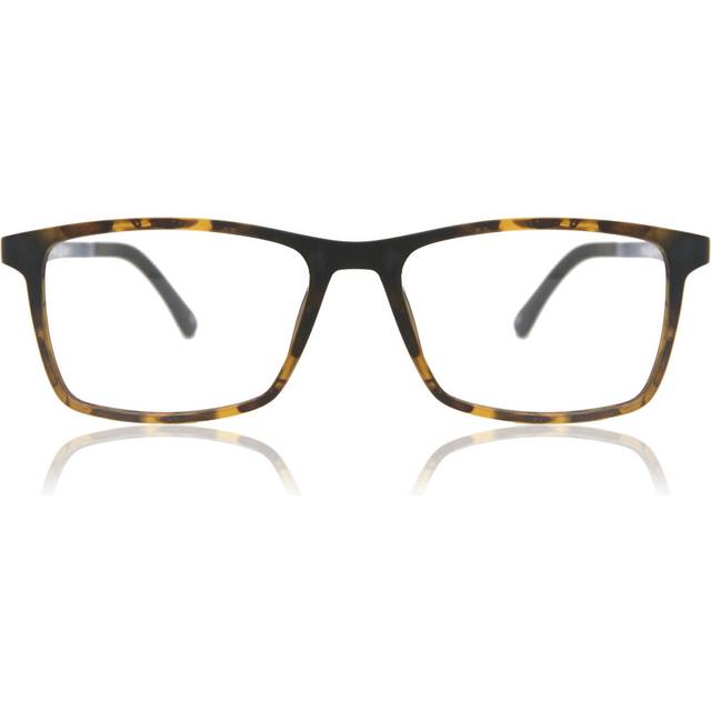 Skidglasögon Halv Ram Plast Sköldpaddemönstradeshell Glasögon Män - Blåa Light Glasoögon - SmartBuy Collection