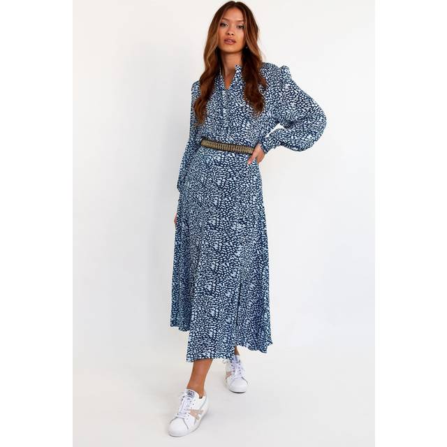 Anika Midi Skirt | Teal - Blue/Green
