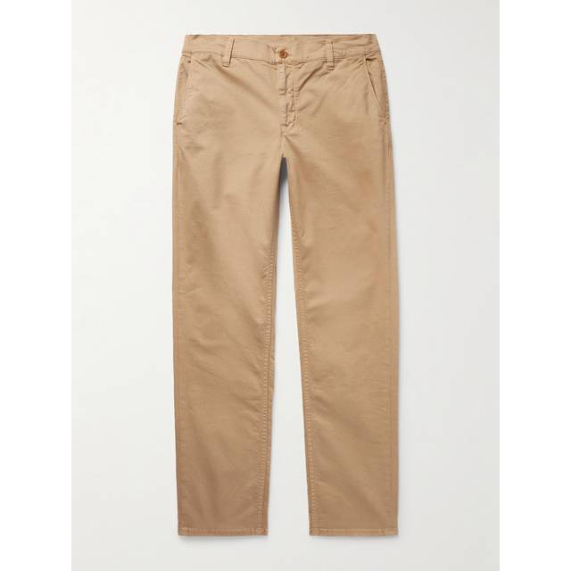 Nudie Jeans - Easy Alvin Slim-Fit Cotton-Blend Chinos - Men - Neutrals - 33W 34L