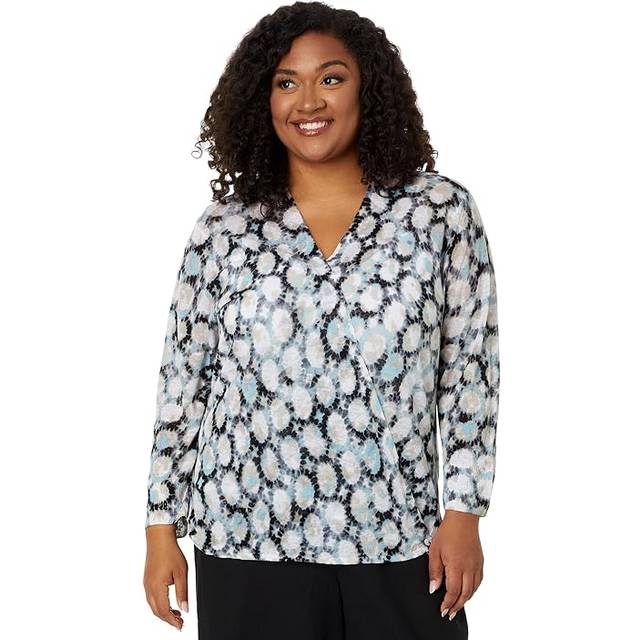 Nic+Zoe Plus Sand Dollar 4-Way Linen-Blend Cardigan