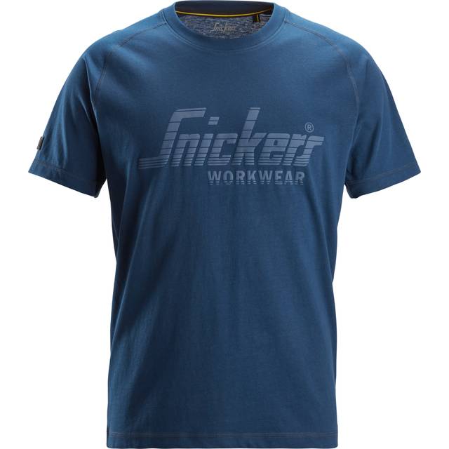 Snickers Workwear 2590 Logo T-Shirt Deep Blue Size Large - 25905300006