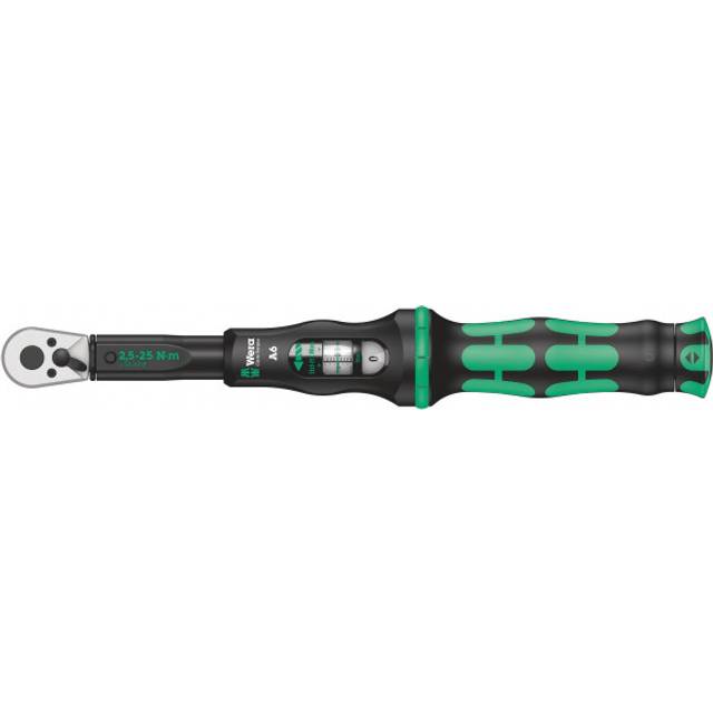 Wera 05075605001 Click Torque A 6 Adjustable Torque Wrench 1/4" He...