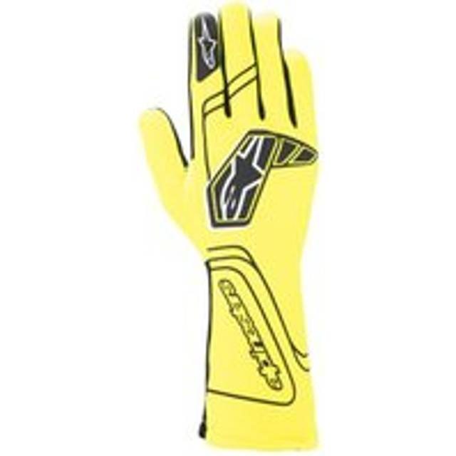 Alpinestars Tech-1 Start V4 Gloves FIA Yellow Fluo, Size: XXL