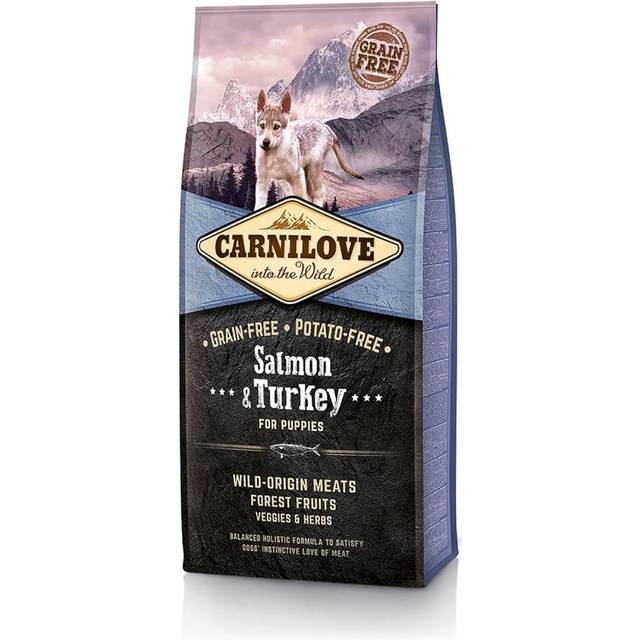 Carnilove Puppy Food - 12KG - Salmon & Turkey - Puppies