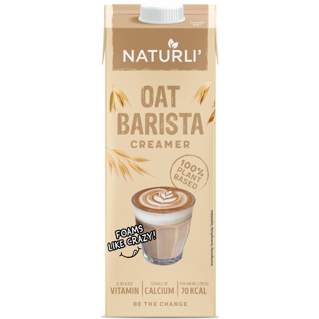 Naturli Oat Barista Havremjölk - 1 L