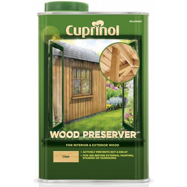 Cuprinol wood preserver clear 1l