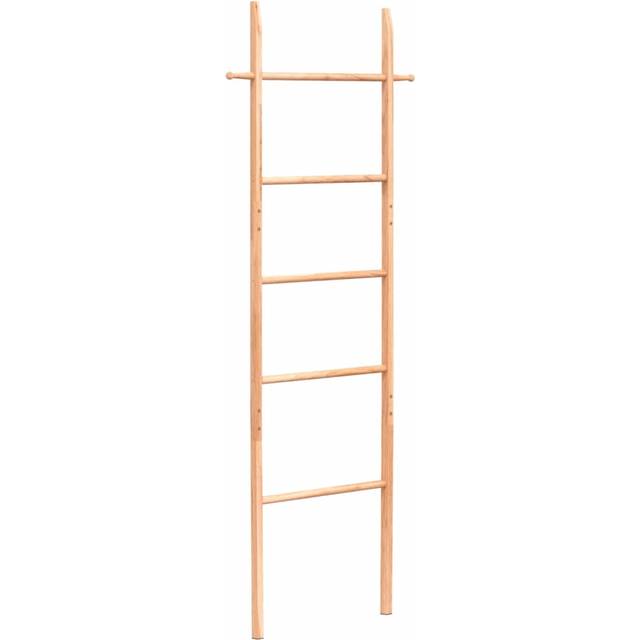 vidaXL Towel Ladder 170 cm Solid Wood Walnut