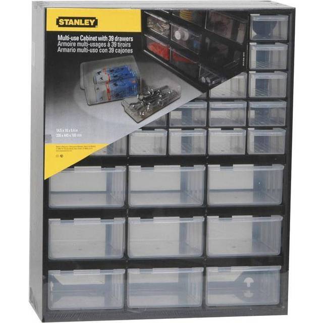 Stanley 1-93-981 Small Parts Container 39 Drawers Stackable