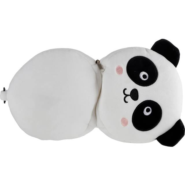 Puckator Relaxeazzz 2-i-1 plyschresekudde - panda, unik