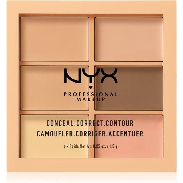 NYX Professional Makeup 3C Palette - Conceal, Correct, Contour - Light