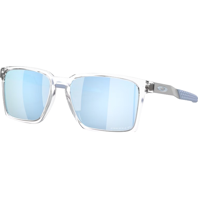 Oakley Unisex OO9483 EXCHANGE SUN 948303 Sunglasses O_matter Transparent Prizm Deep Water Polarized Squared Polarized Prizm